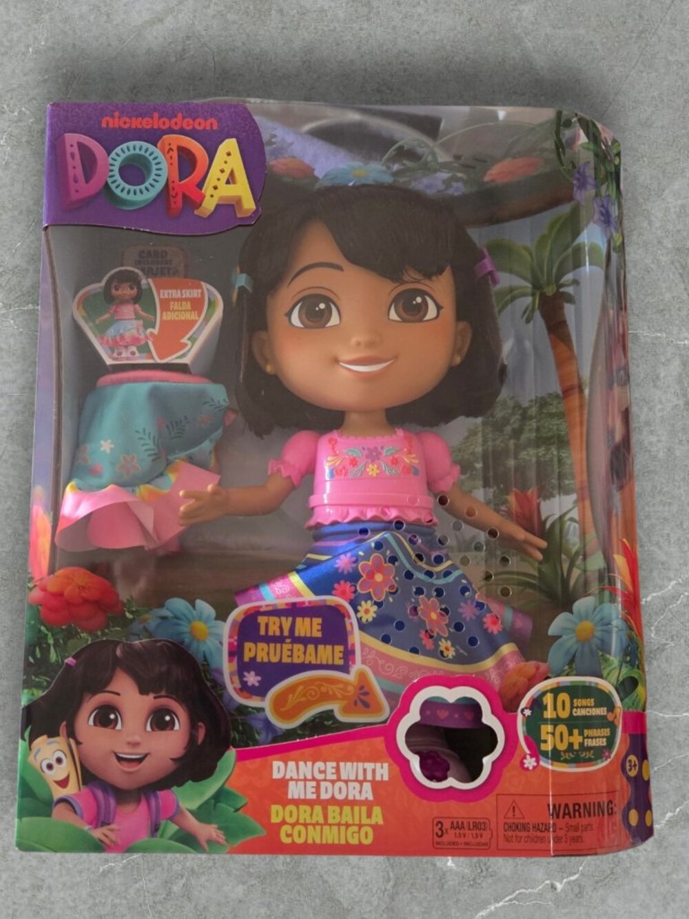 New in Box Nickelodeon Dora Dance With Me Dora Interactive Doll